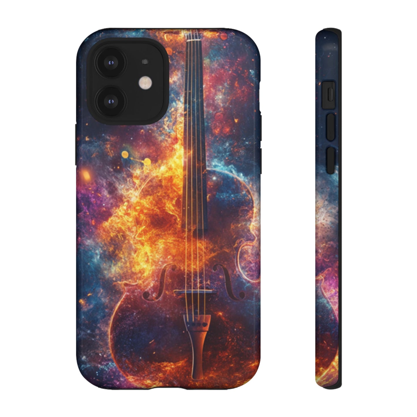 Fiery Violin Galaxy Phone Case – iPhone, Samsung, Google Pixel