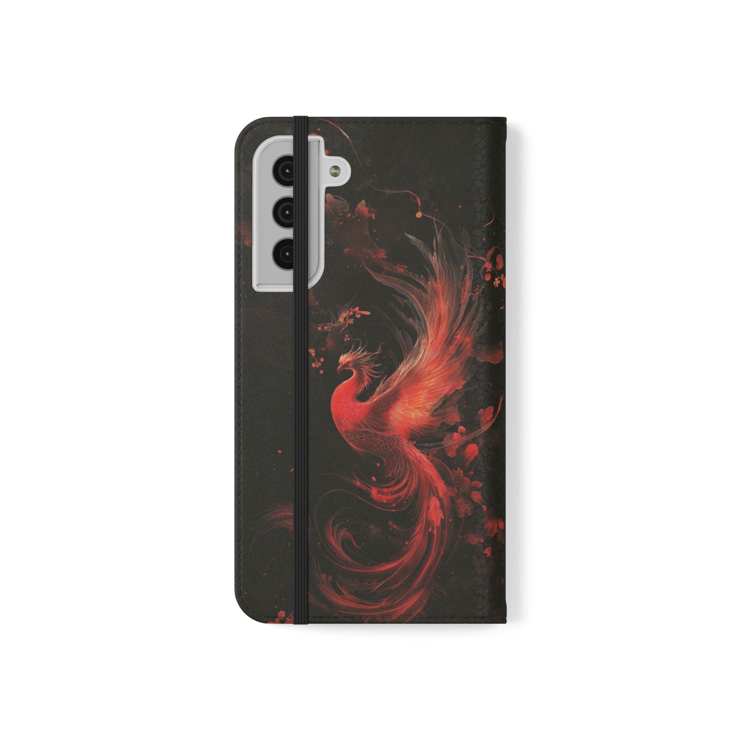 Crimson Phoenix - Wallet Flip Case
