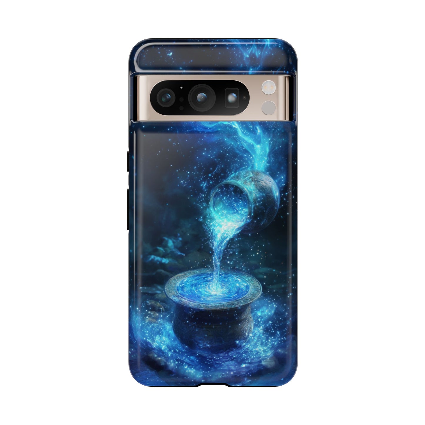 Aquarius Celestial Flow Phone Case – iPhone, Google Pixel, Samsung Galaxy