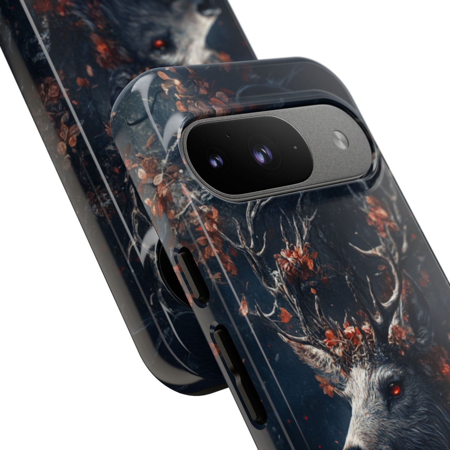 Crimson Stag Blossom – Tough Google Pixel Case