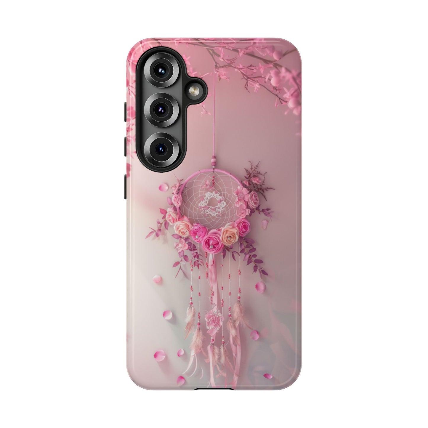 Pink Rose Dreamcatcher - Tough Samsung Galaxy Case