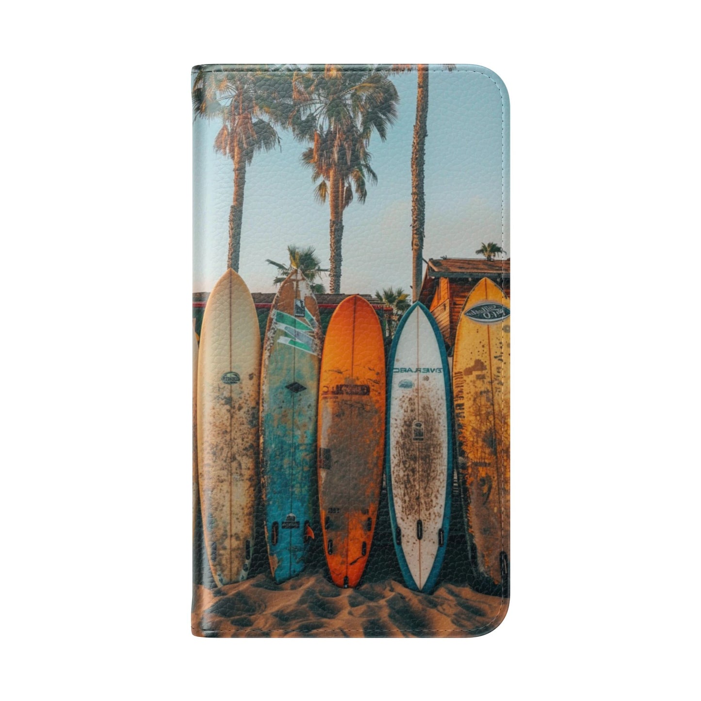Beach Surfboards - Wallet Flip Case