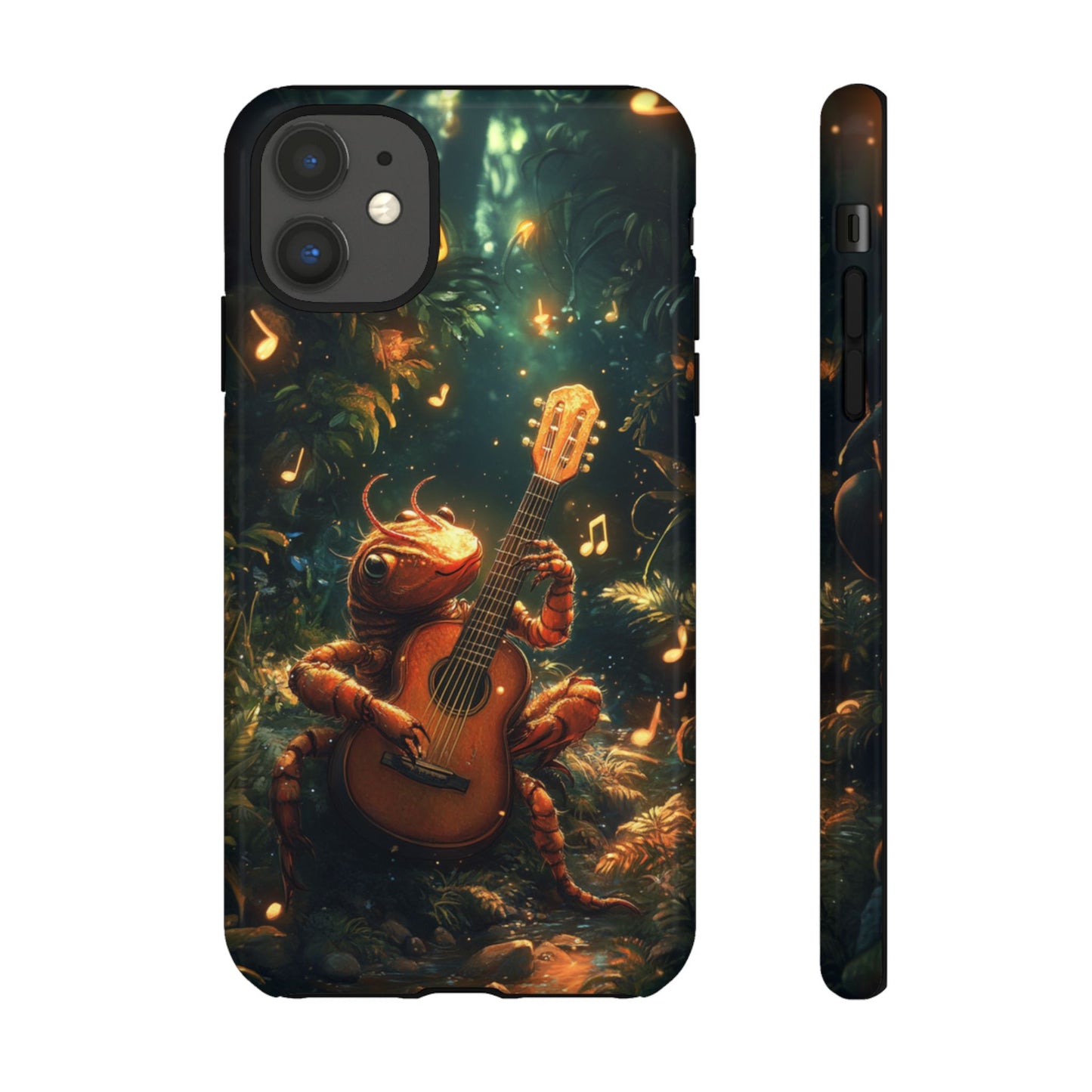 Serenade Forest Guitarist - Tough iPhone Case