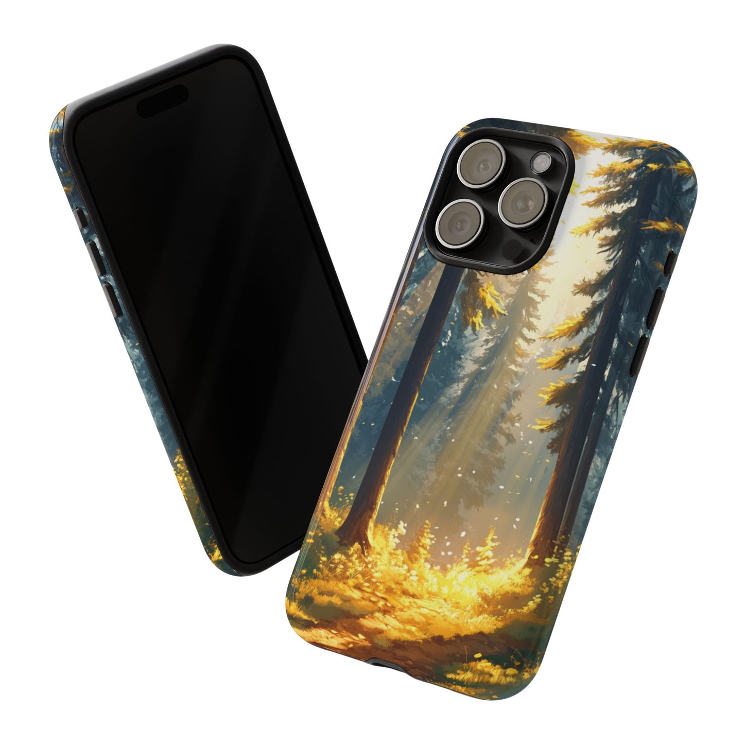 Golden Forest Serenity Phone Case - iPhone, Google Pixel, Samsung Galaxy