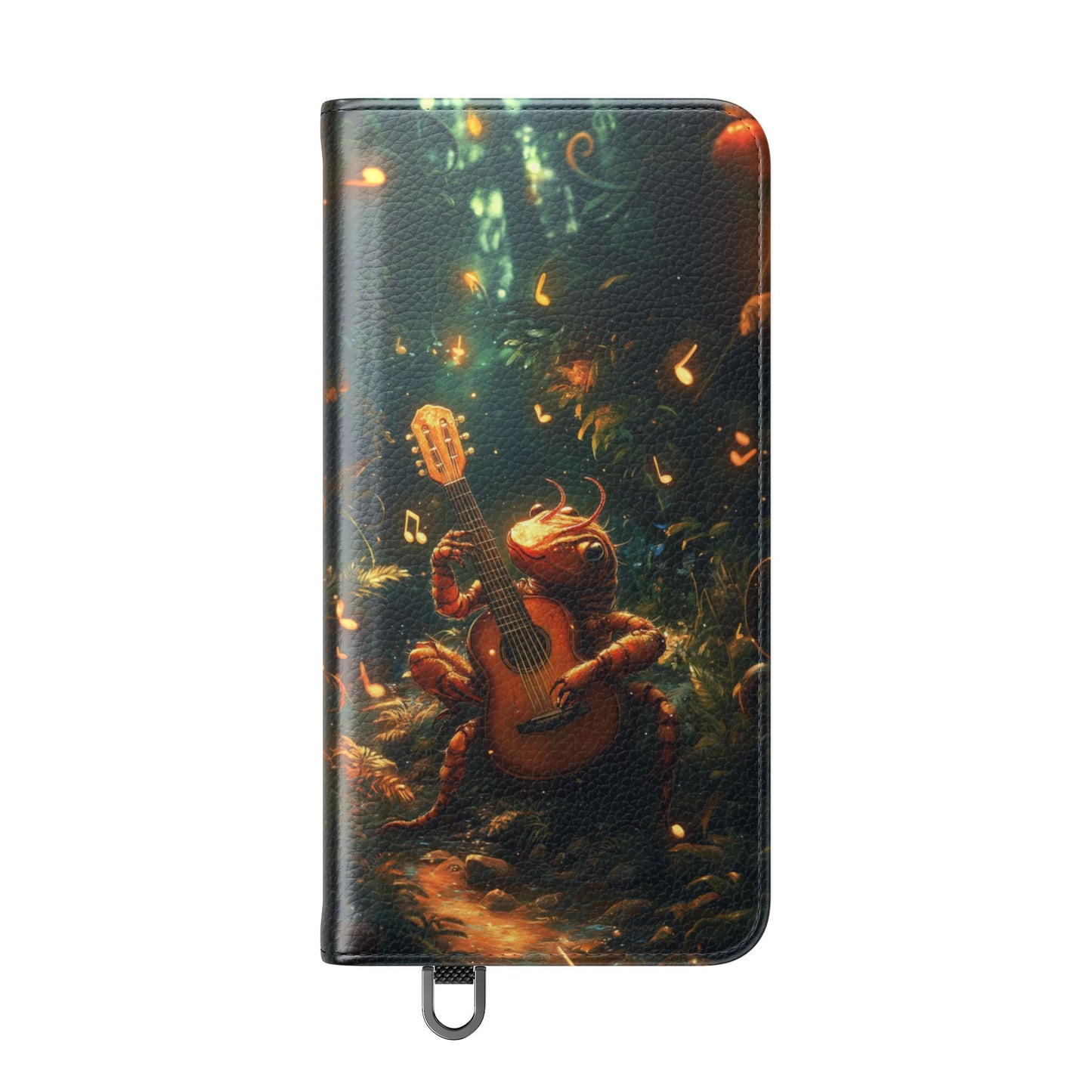 Serenade Forest Guitarist - Wallet Flip Case