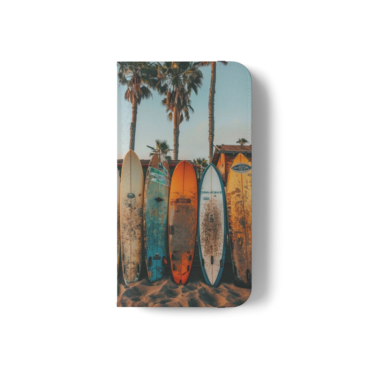 Beach Surfboards - Wallet Flip Case