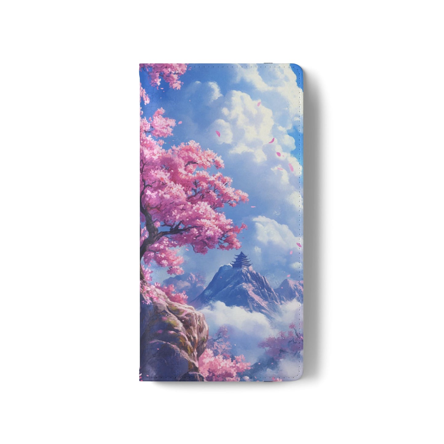 Sakura Sky Temple - Wallet Flip Case