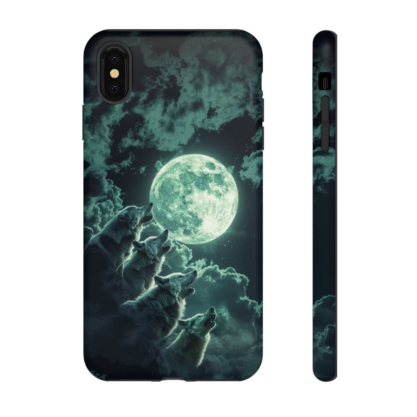 Lunar Pack: Wolves in Harmony - iPhone, Google Pixel, Samsung Galaxy