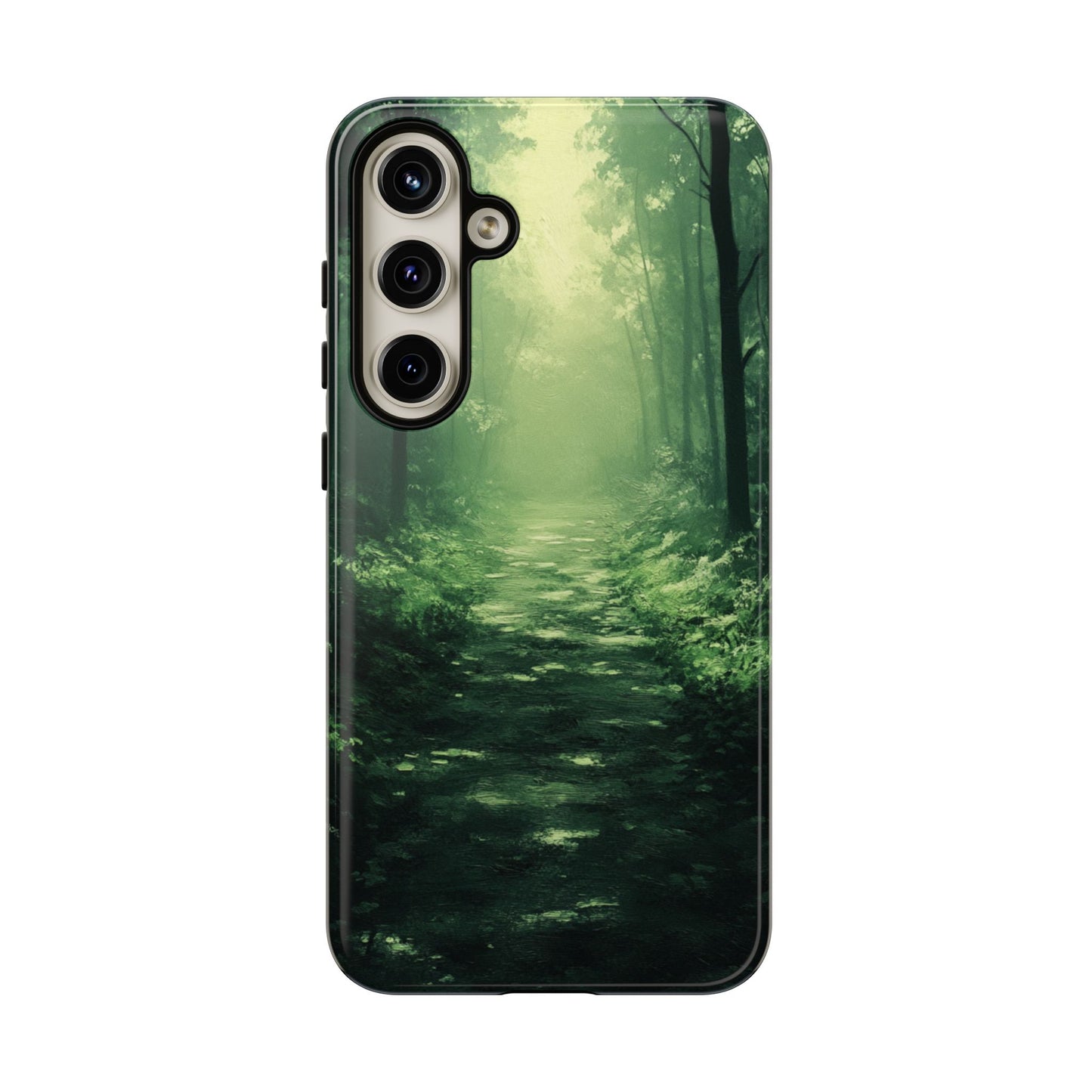 Emerald Mist Forest Path - Tough Samsung Galaxy Case