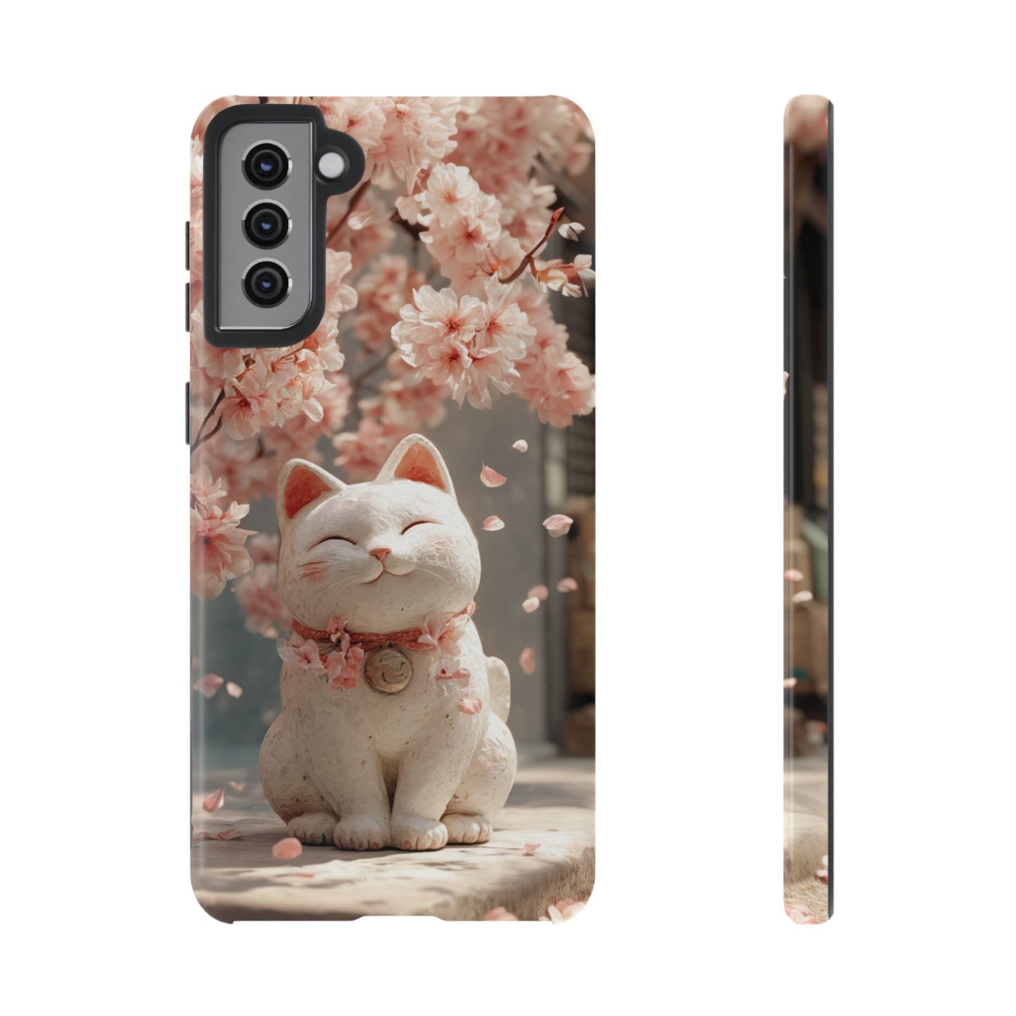 Sakura Lucky Cat - Tough Samsung Galaxy Case