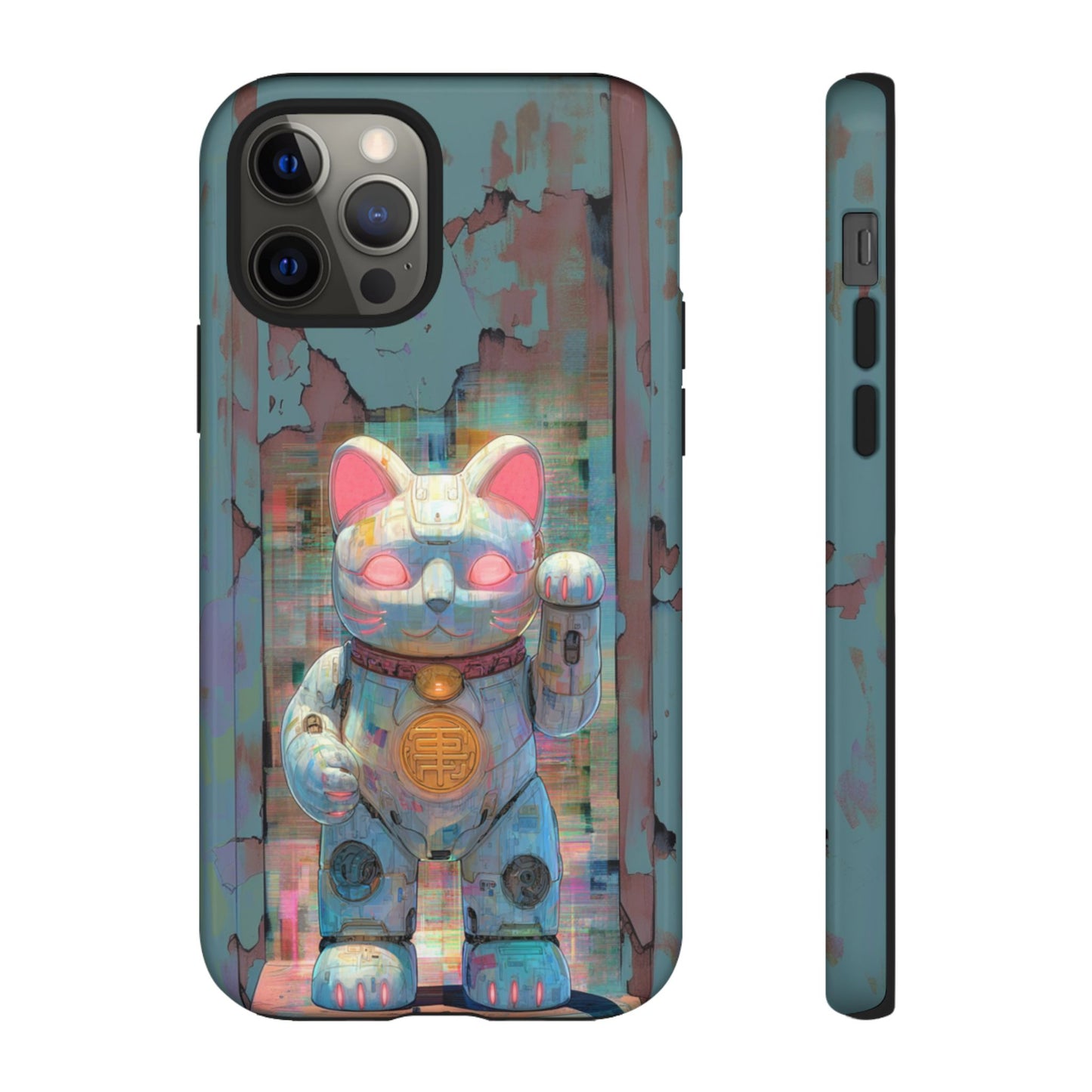Cyber Lucky Cat - Tough iPhone Case