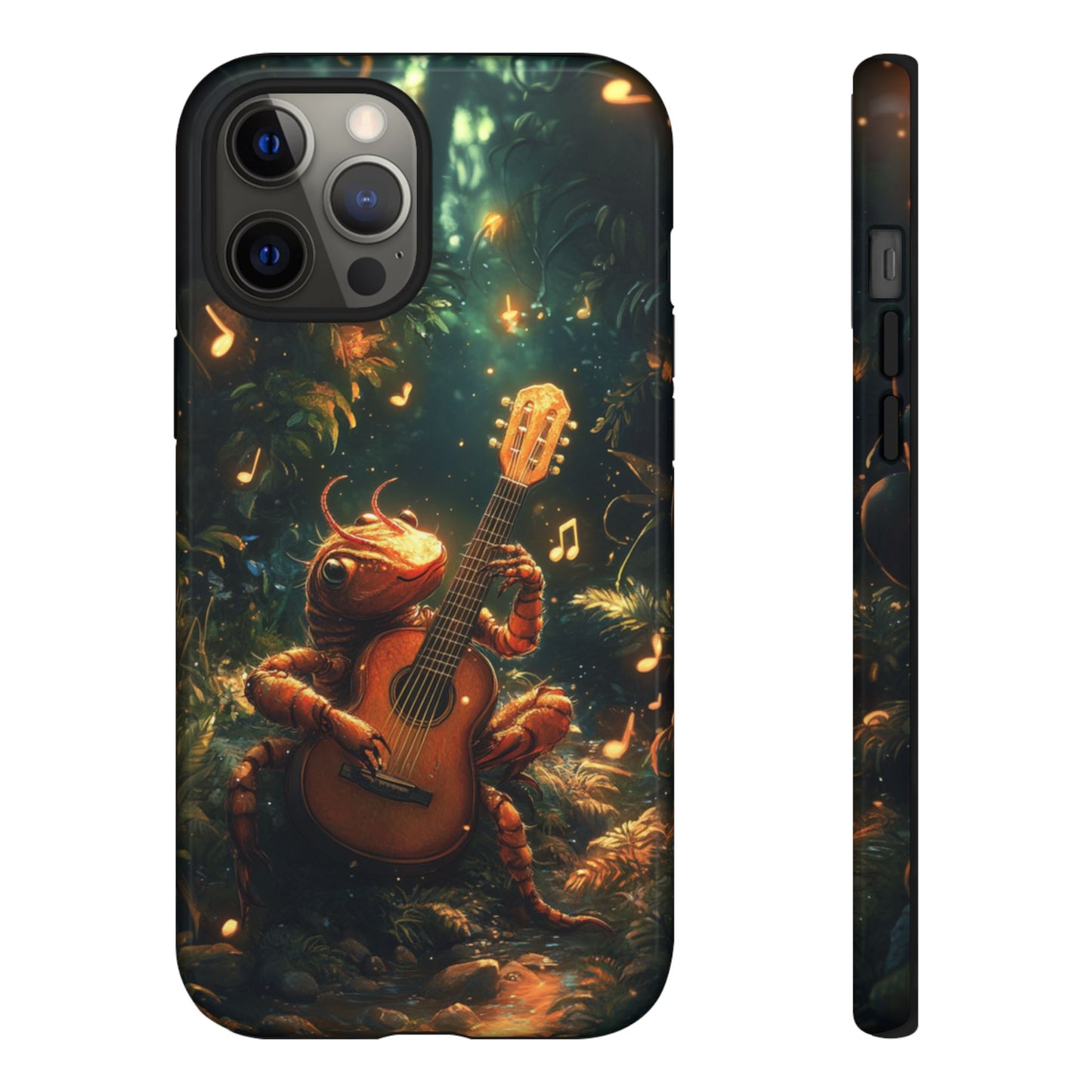 Serenade Forest Guitarist - Tough iPhone Case
