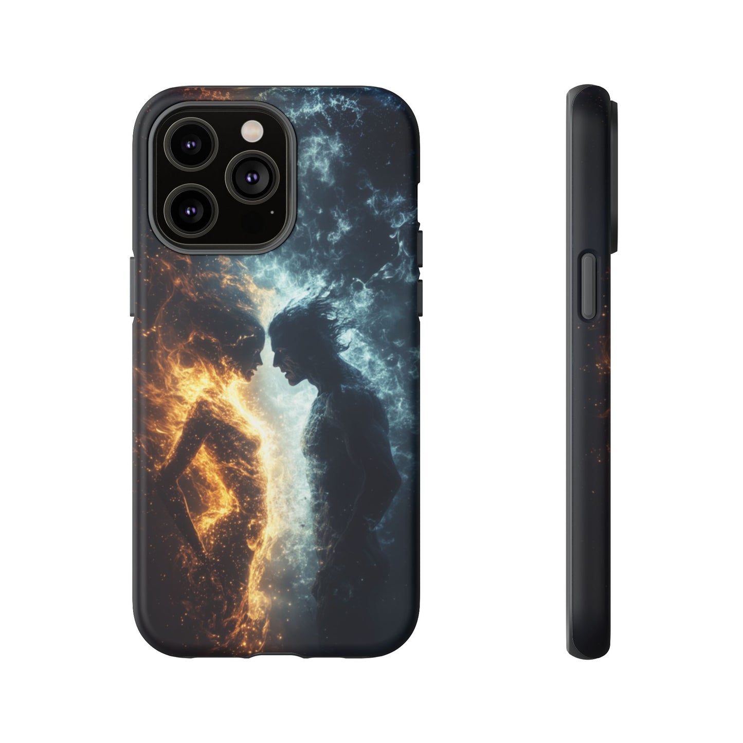 Fire & Frost Lovers - Tough iPhone Case