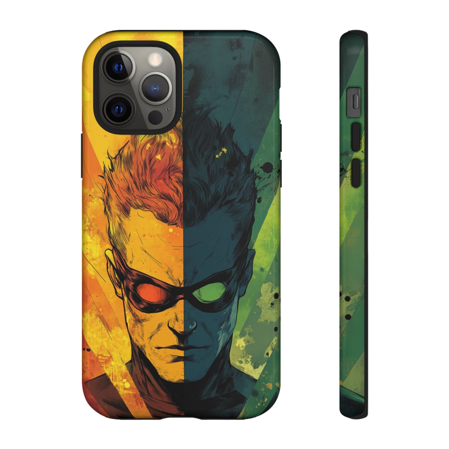 Split Spectrum Hero – Tough iPhone Case