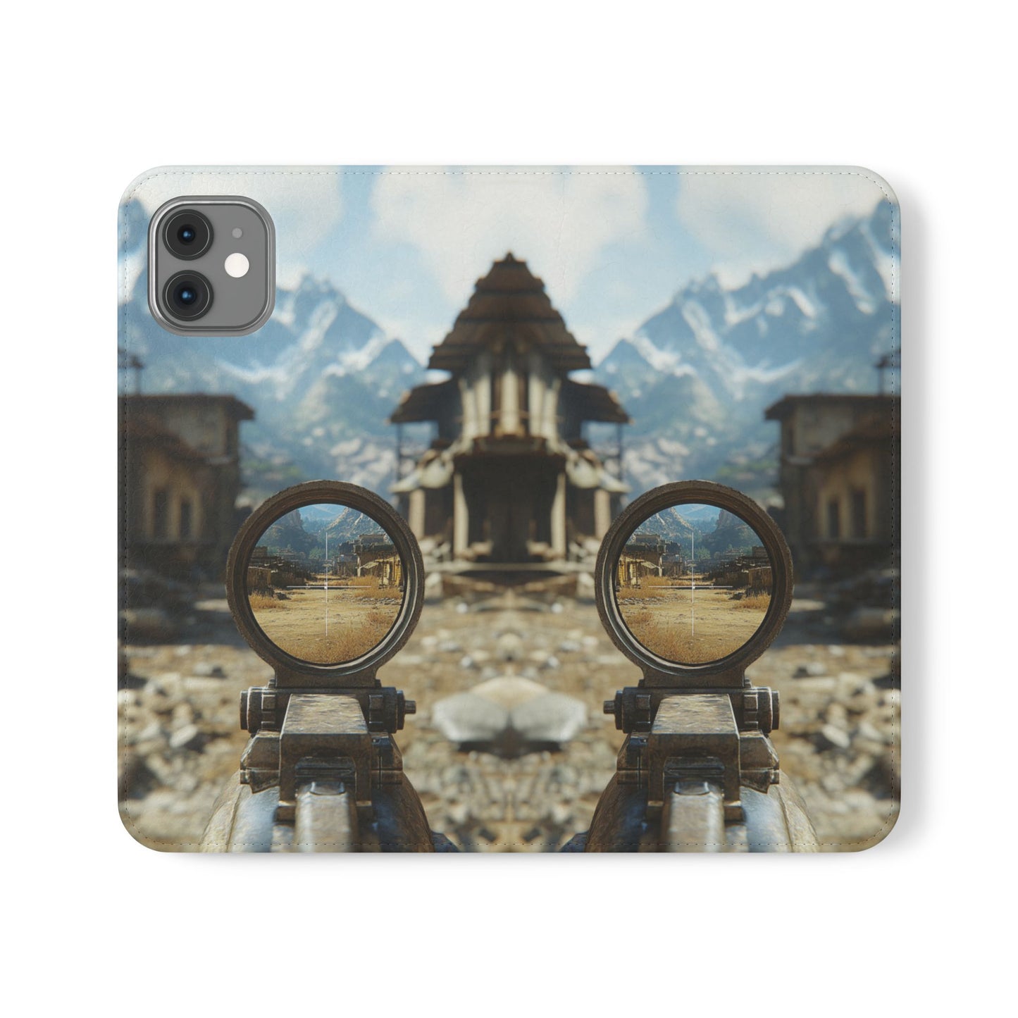 Desert Sniper Focus - Wallet Flip Case
