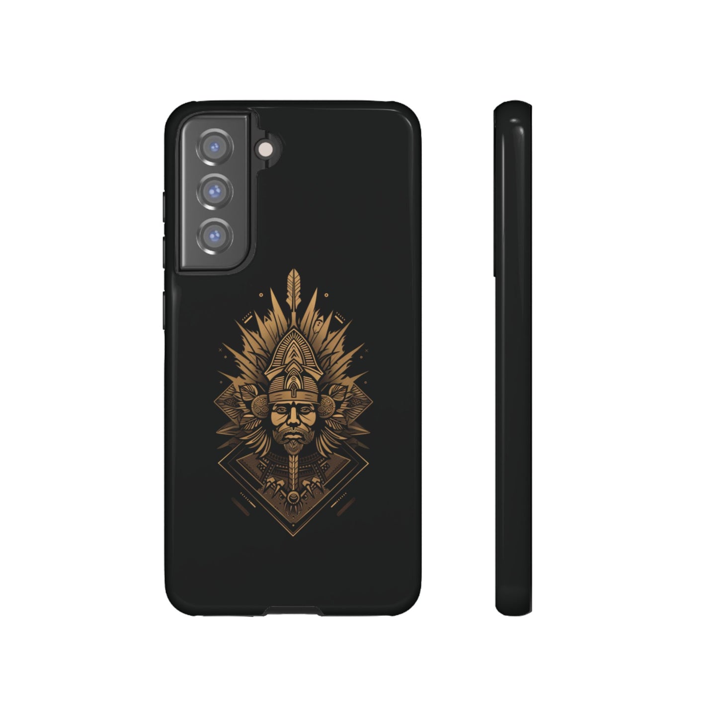 Golden Warrior Guardian - iPhone, Google Pixel, Samsung Galaxy