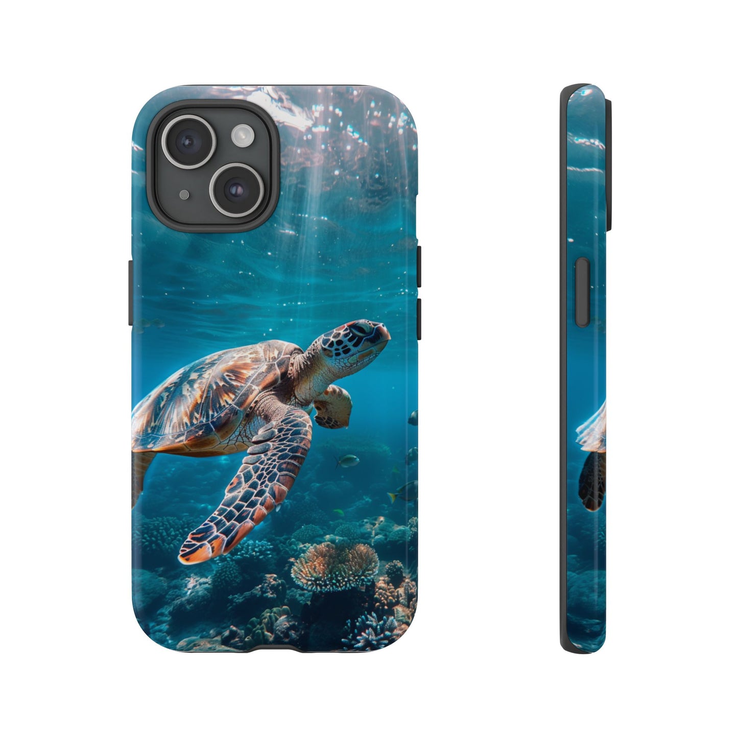 Ocean Guardian Sea Turtle - Tough iPhone Case