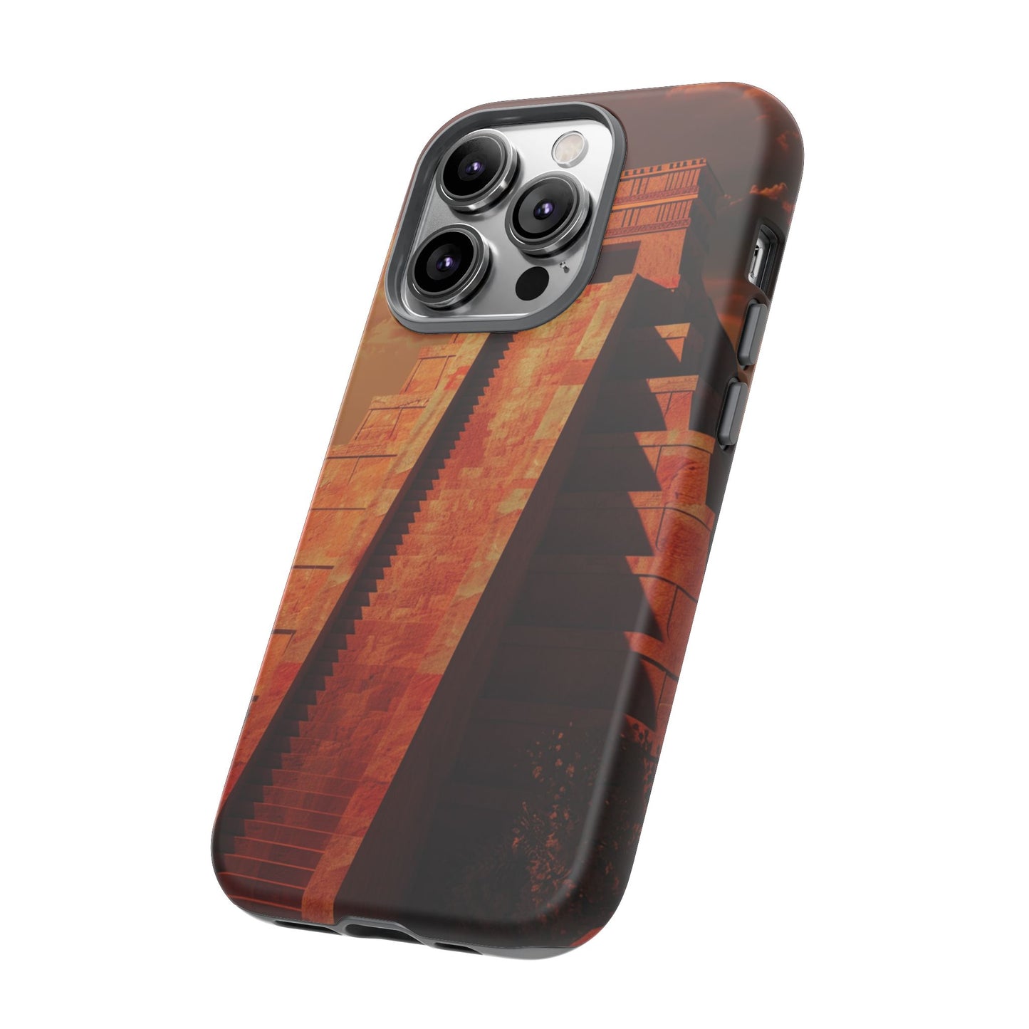 Mayan Pyramid Twilight Phone Case – iPhone, Google Pixel, Samsung Galaxy