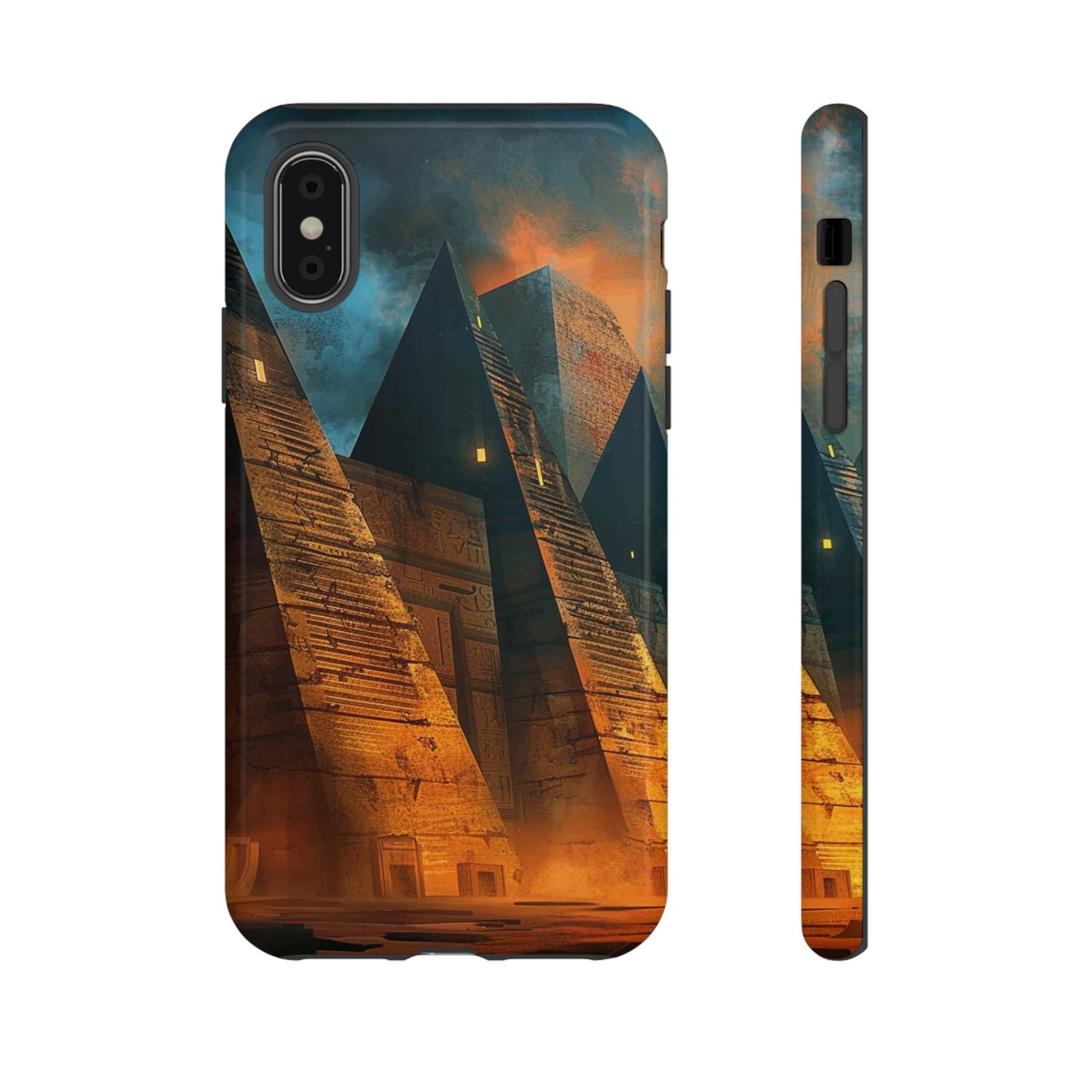 Ancient Egyptian Pyramids Sunset - Tough iPhone Case