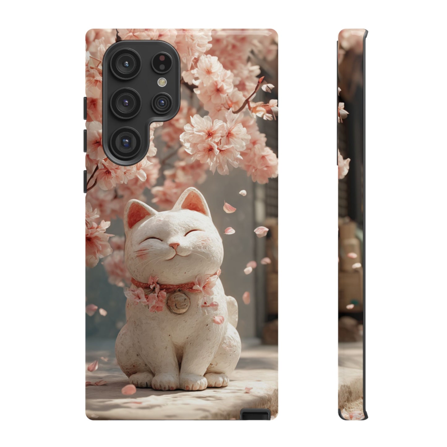 Sakura Lucky Cat - Tough Samsung Galaxy Case