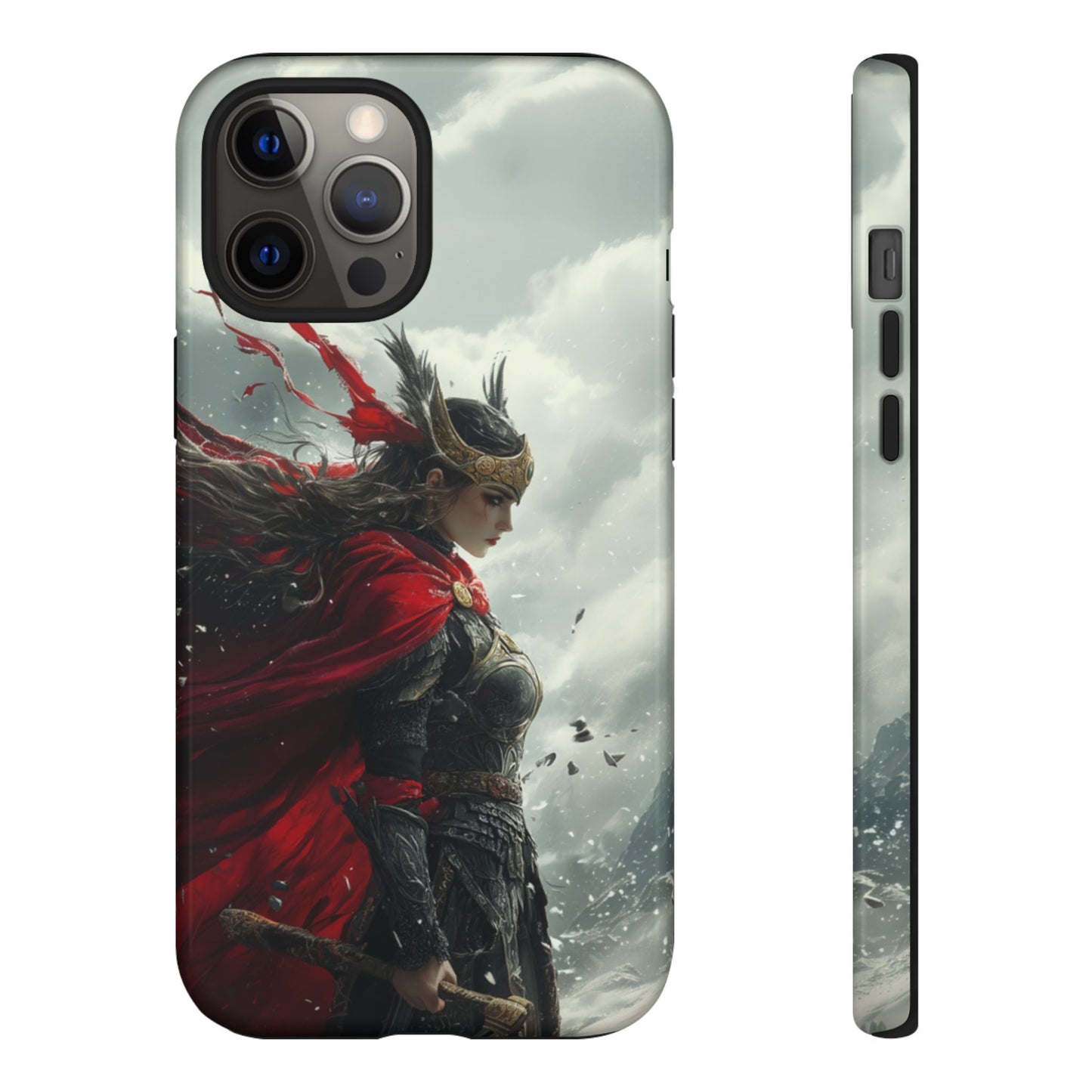 Freya Crimson Valkyrie - Tough iPhone Case
