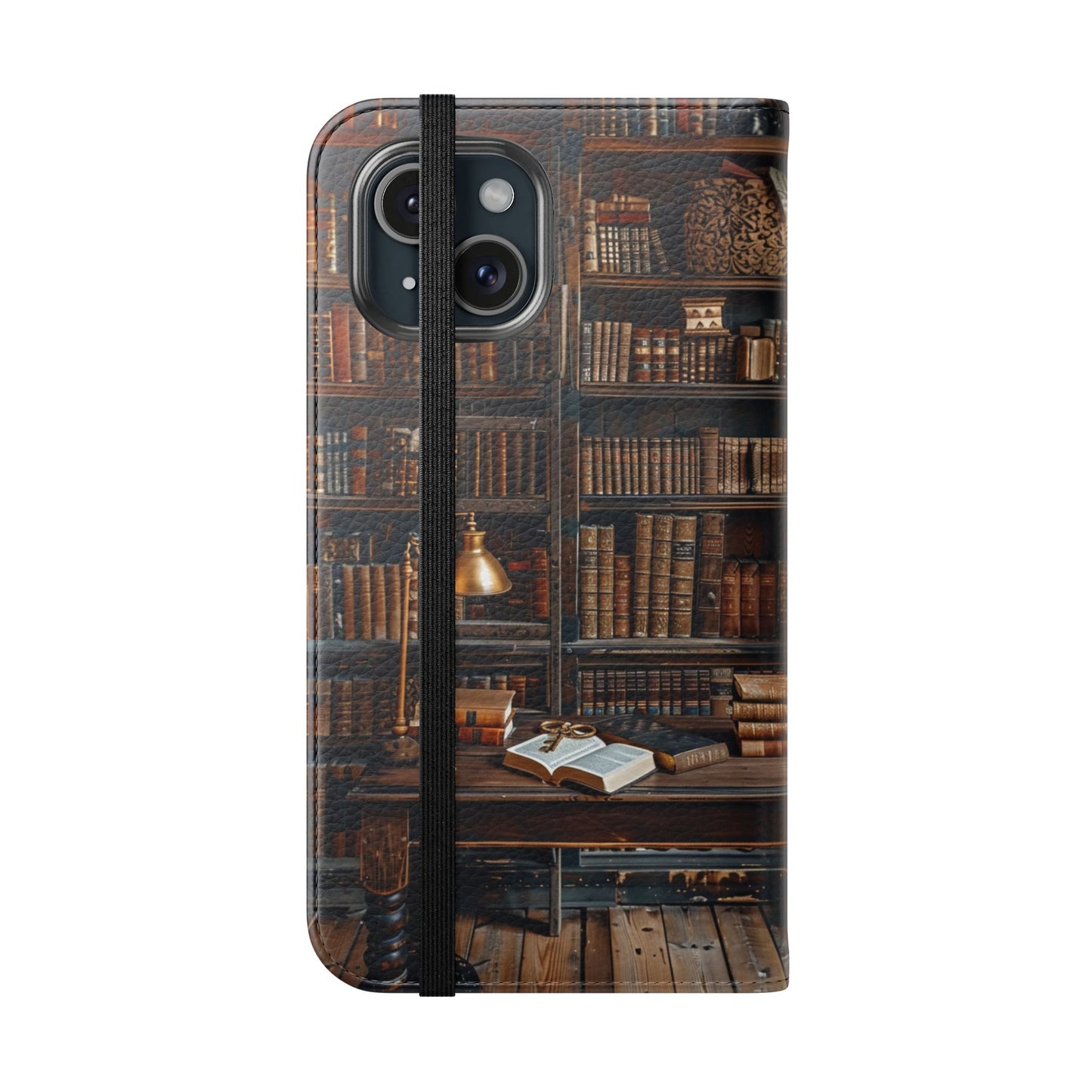 Old World Study - Wallet Flip Case