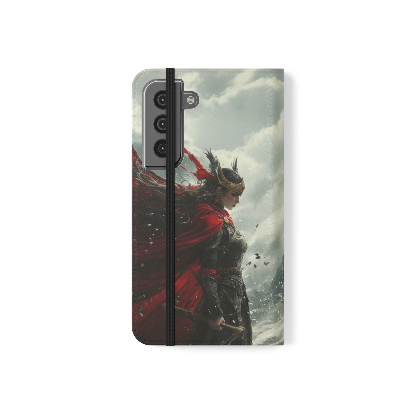 Freya Crimson Valkyrie - Wallet Flip Case