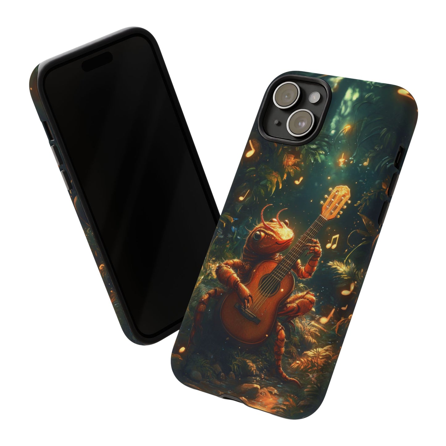 Serenade Forest Guitarist - Tough iPhone Case
