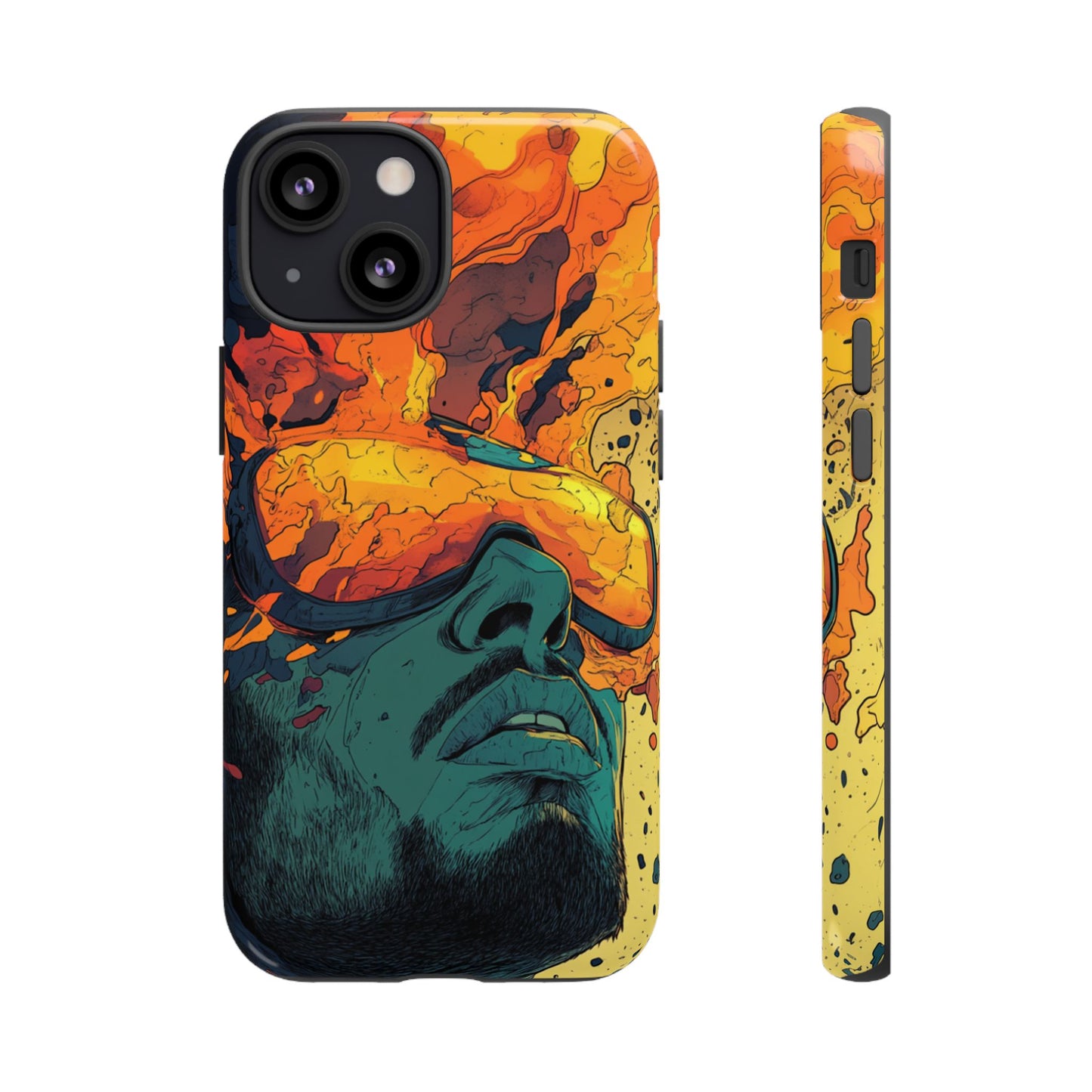 Flame Vision Phone Case - iPhone, Google Pixel, Samsung Galaxy