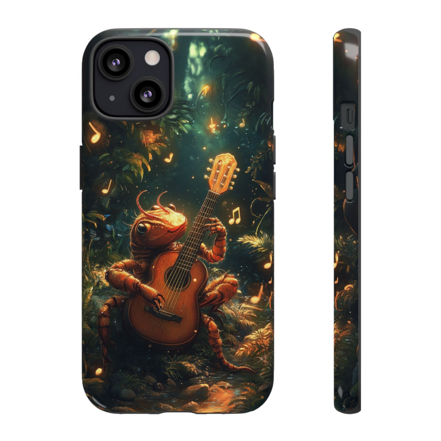 Serenade Forest Guitarist - Tough iPhone Case