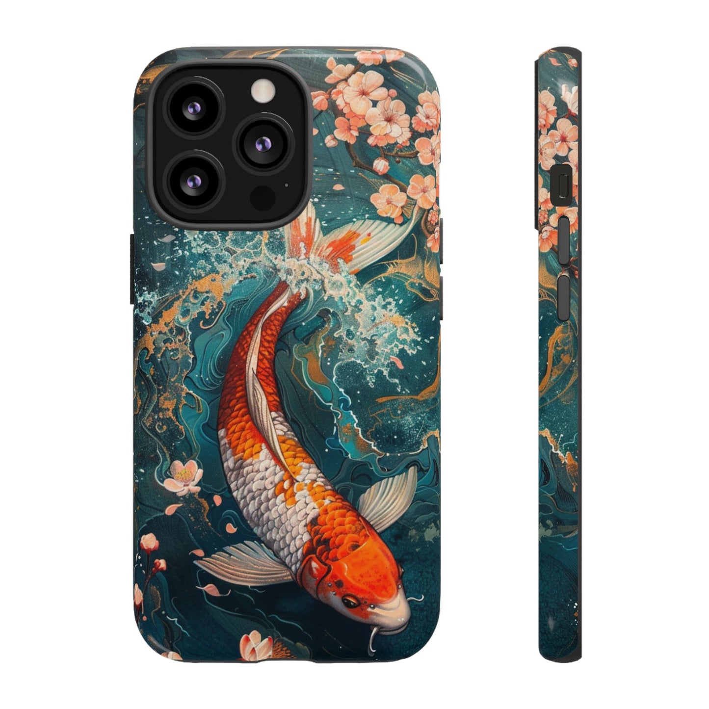 Koi Zen Garden - Tough iPhone Case