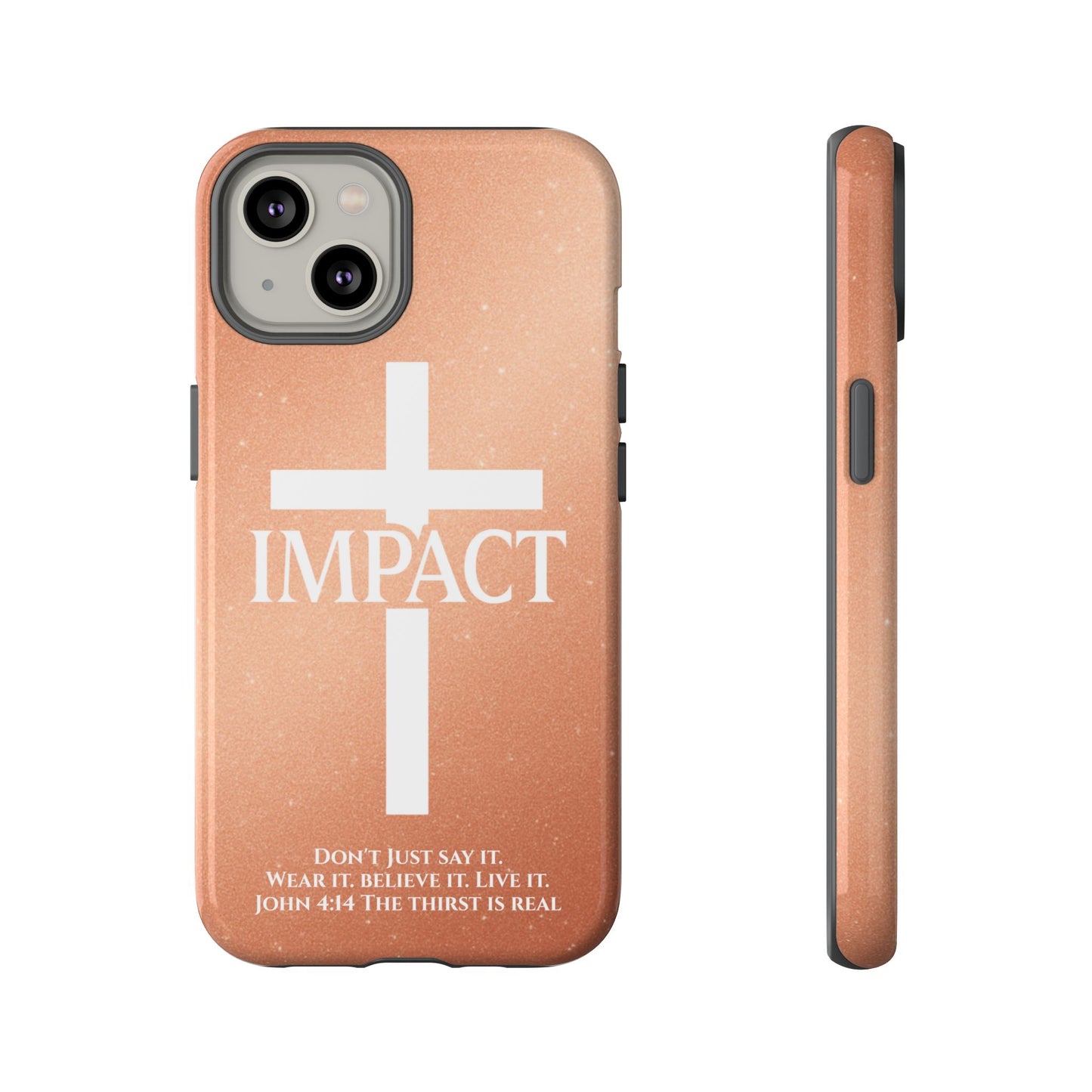 Impace Rose Gold - Tough iPhone Case