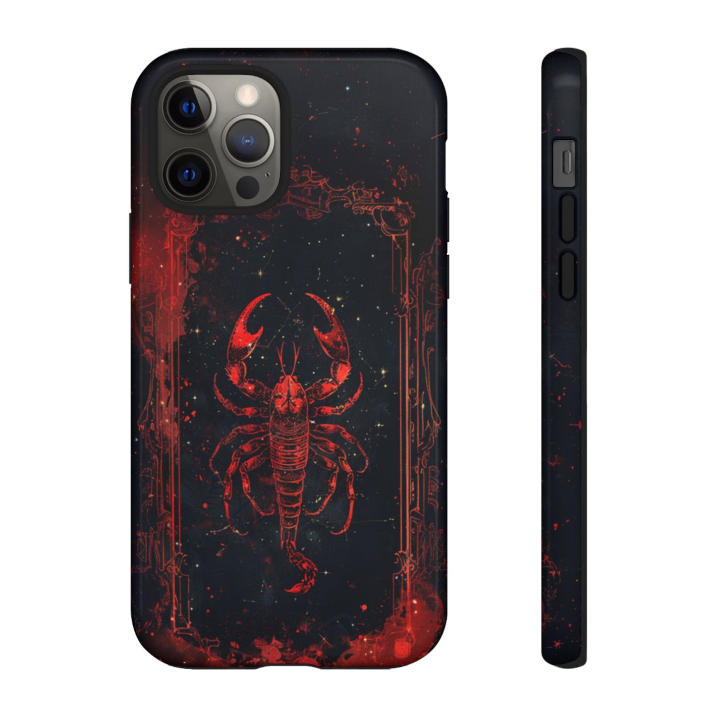 Scorpio Scarlet Nebula – Tough iPhone Case