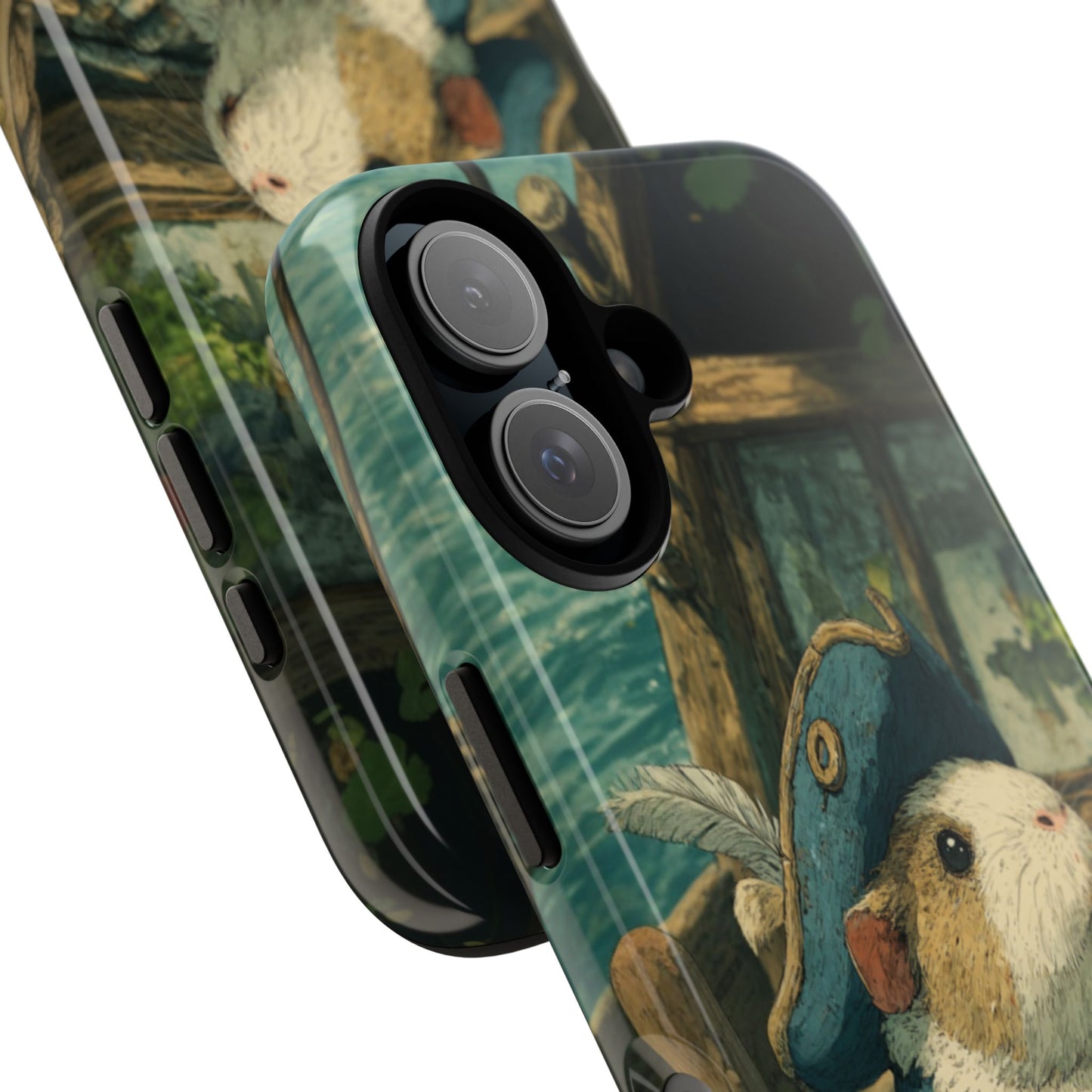 Pirate Captain Guinea Pig - Tough iPhone Case