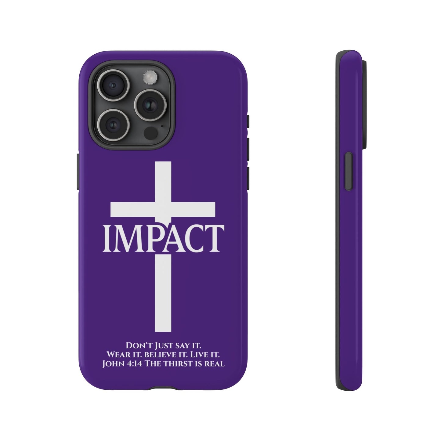 Impact Purple - Tough iPhone Case