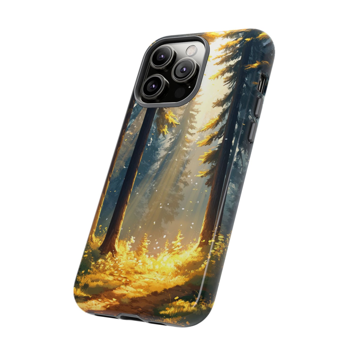 Golden Forest Serenity Phone Case - iPhone, Google Pixel, Samsung Galaxy