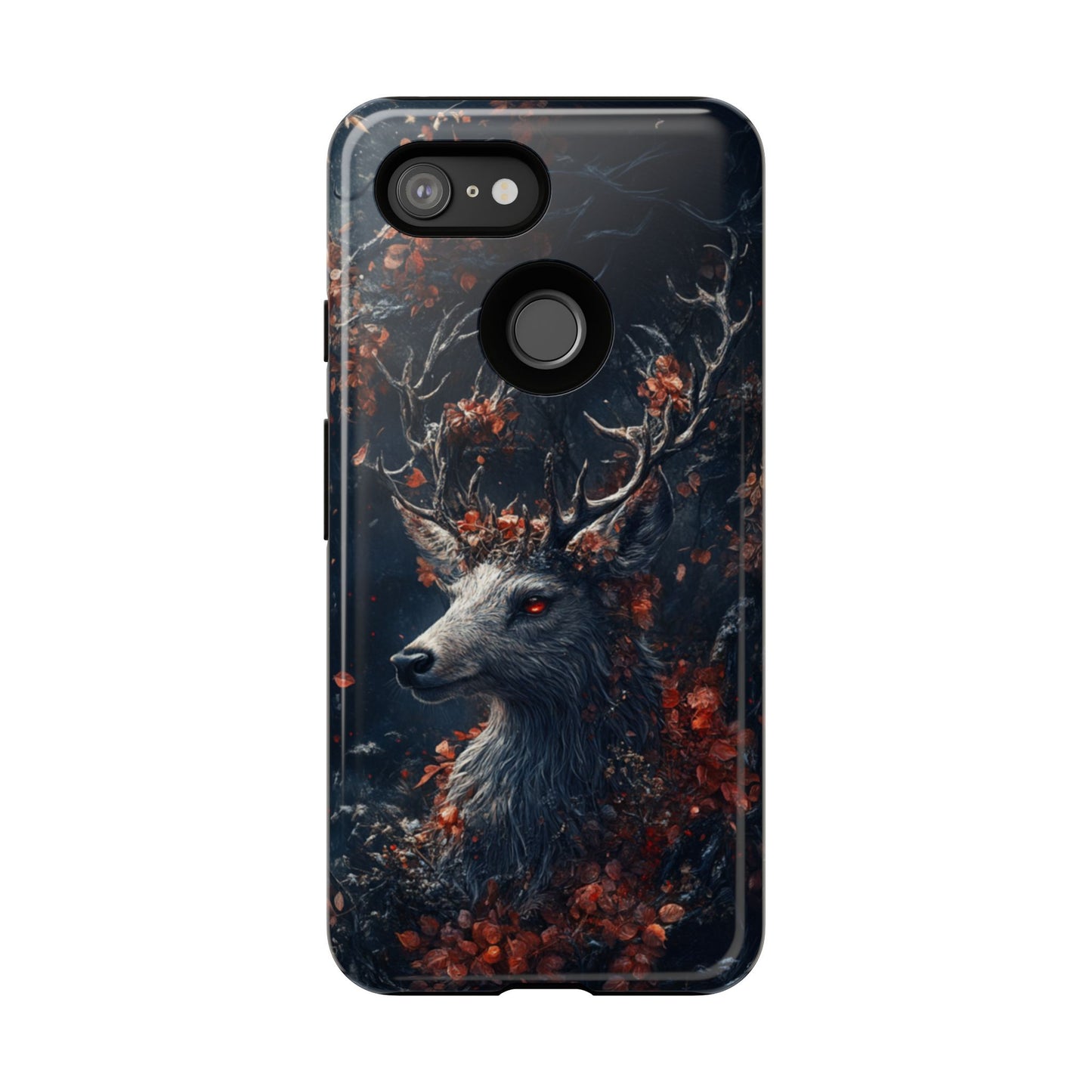 Crimson Stag Blossom – Tough Google Pixel Case