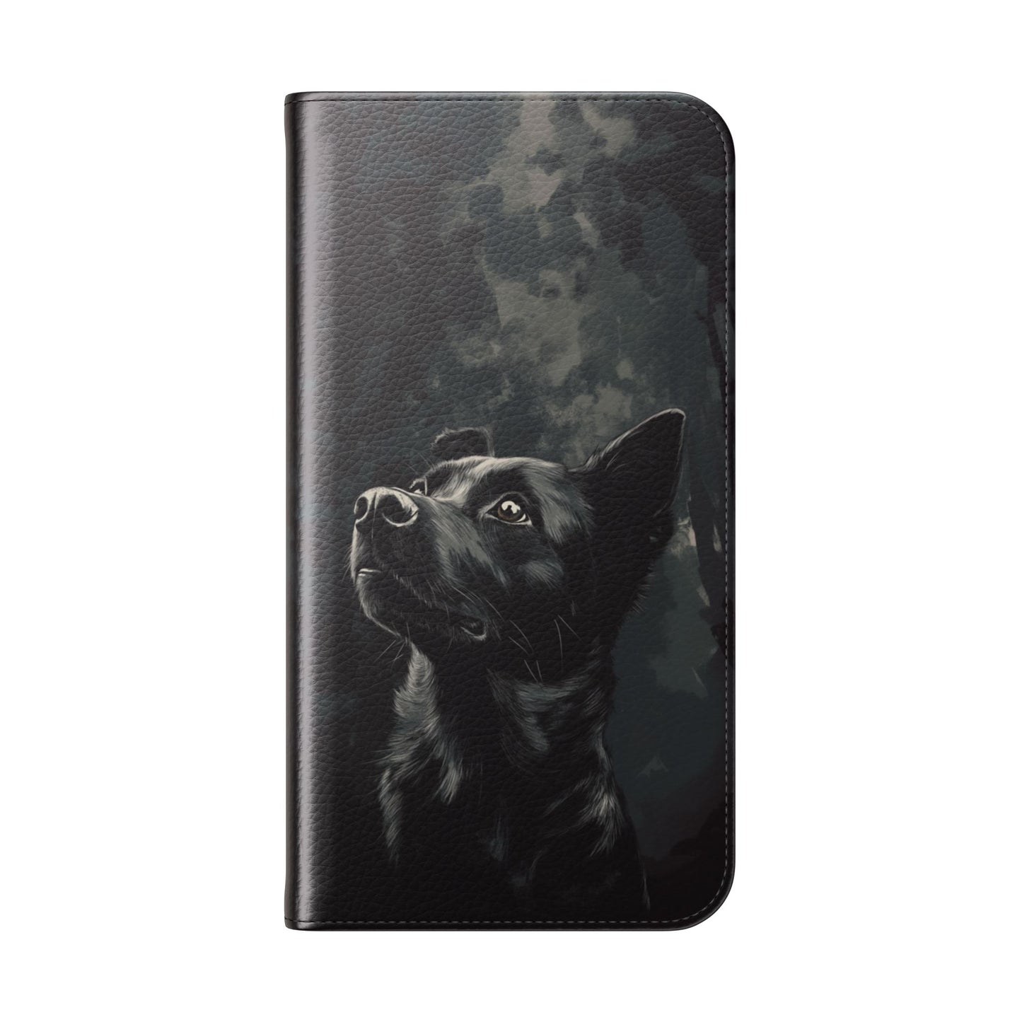 Moonlit German Shepherd - Wallet Flip Case