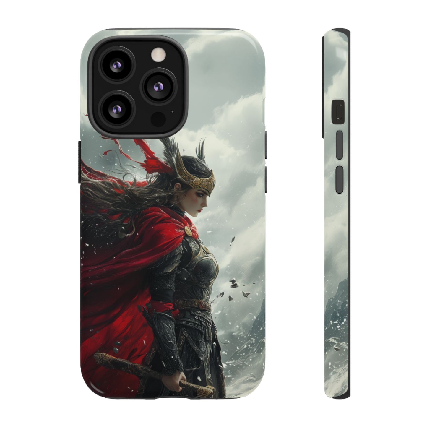 Freya Crimson Valkyrie - Tough iPhone Case