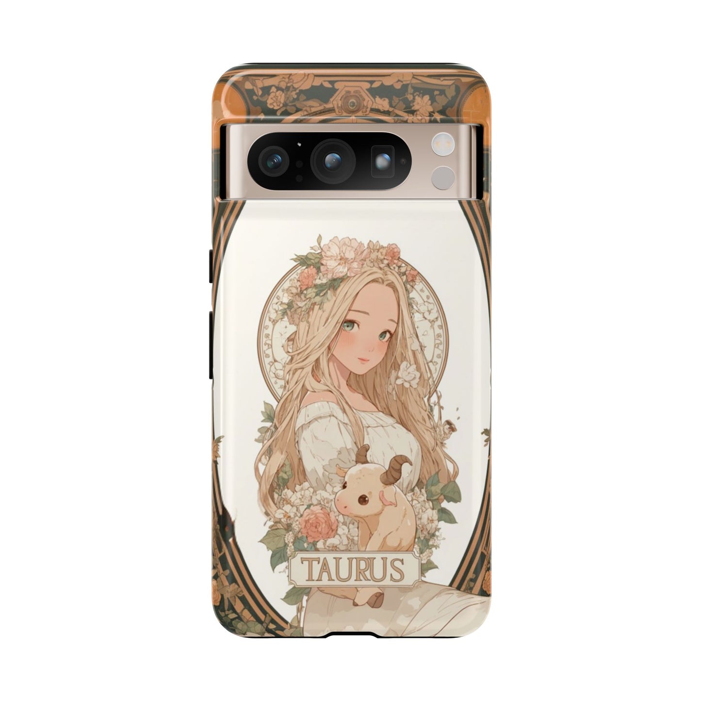 Taurus Floral Maiden - Tough Google Pixel Case