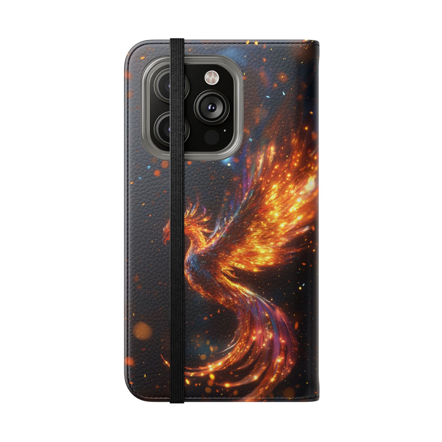 Cosmic Phoenix - Wallet Flip Case