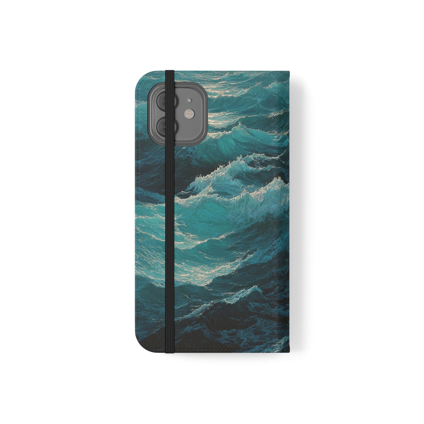 Ocean Waves - Wallet Flip Case