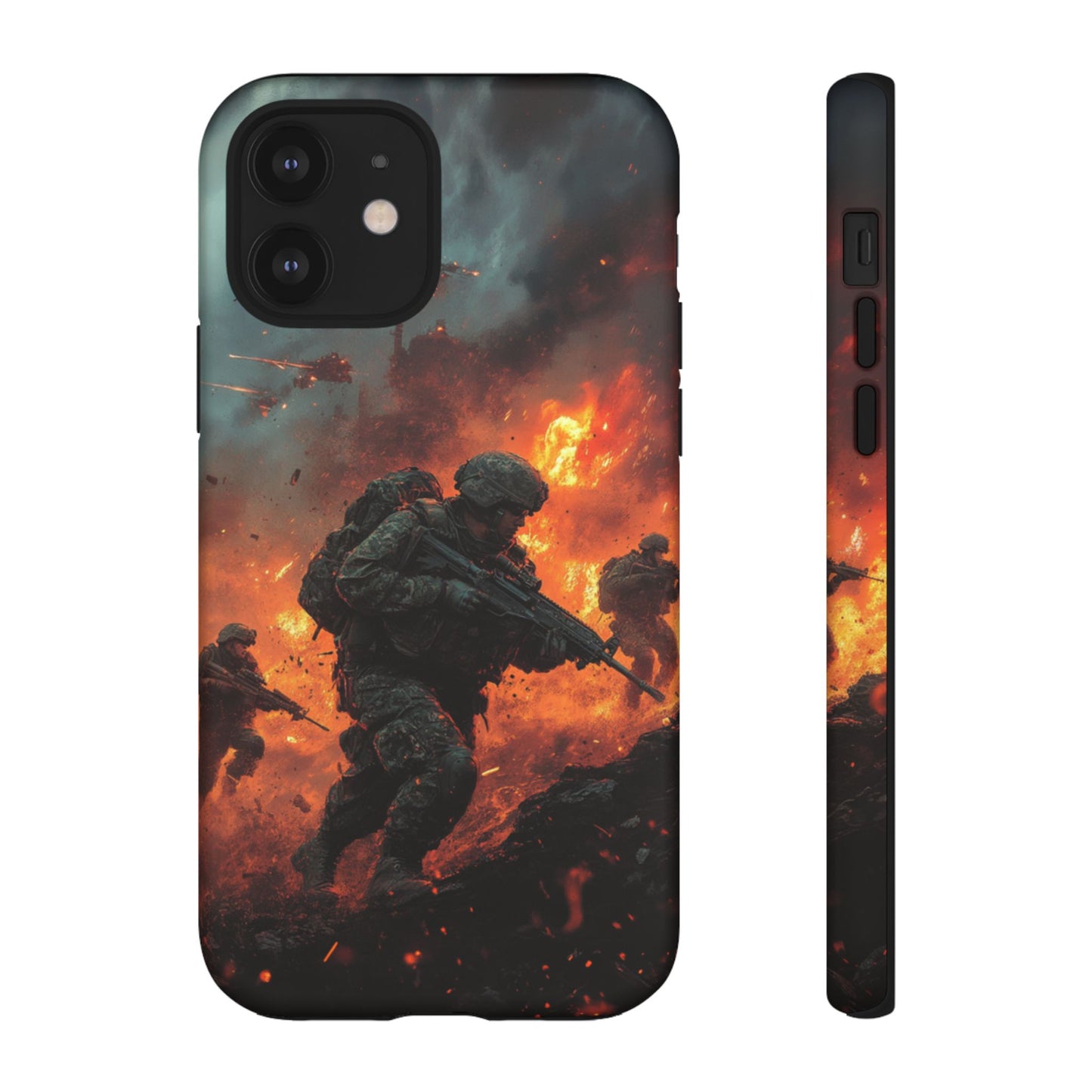 Epic Battlefield Soldier Phone Case - iPhone, Google Pixel, Samsung Galaxy