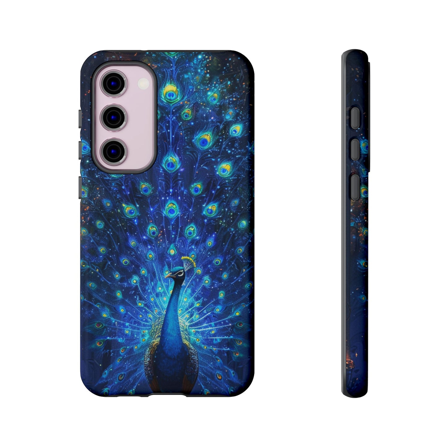 Starlit Peacock Majesty – Tough Samsung Galaxy Case