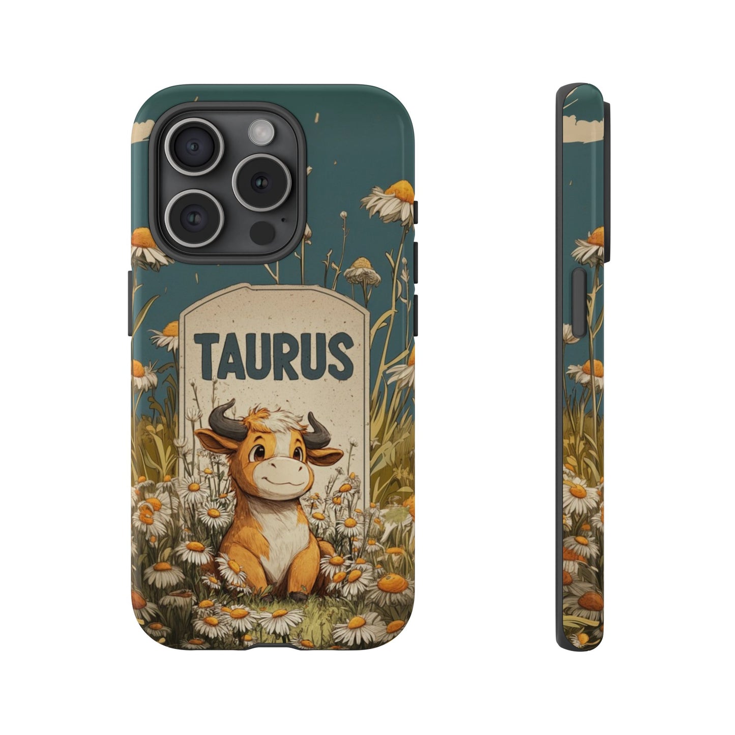 Taurus Cute Calf - Tough iPhone Case