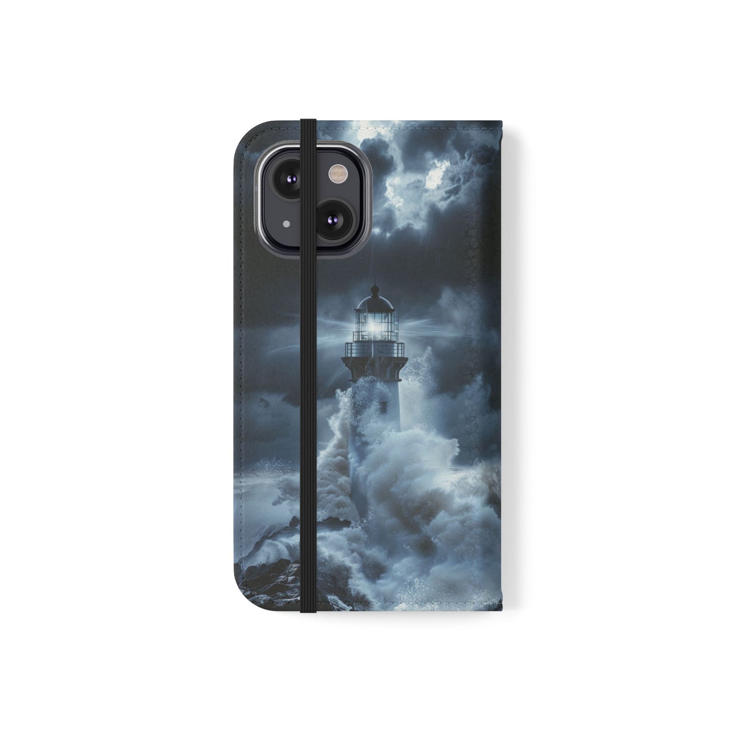 Stormbound Lighthouse - Wallet Flip Case