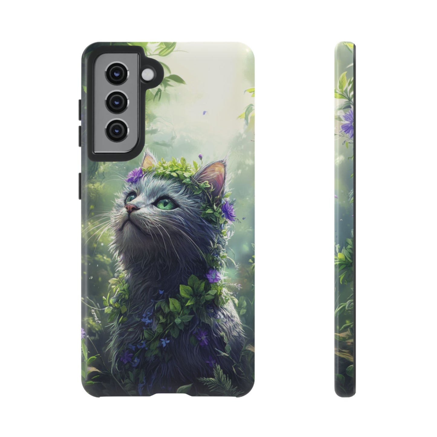 Nature’s Guardian Cat Phone Case – iPhone, Google Pixel, Samsung Galaxy