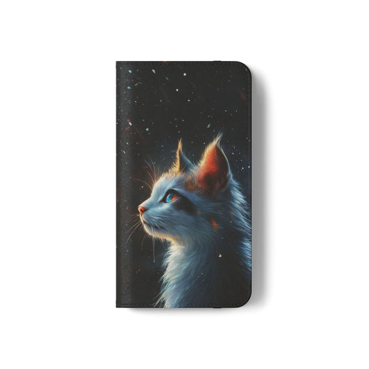 Starlight Cat - Wallet Flip Case