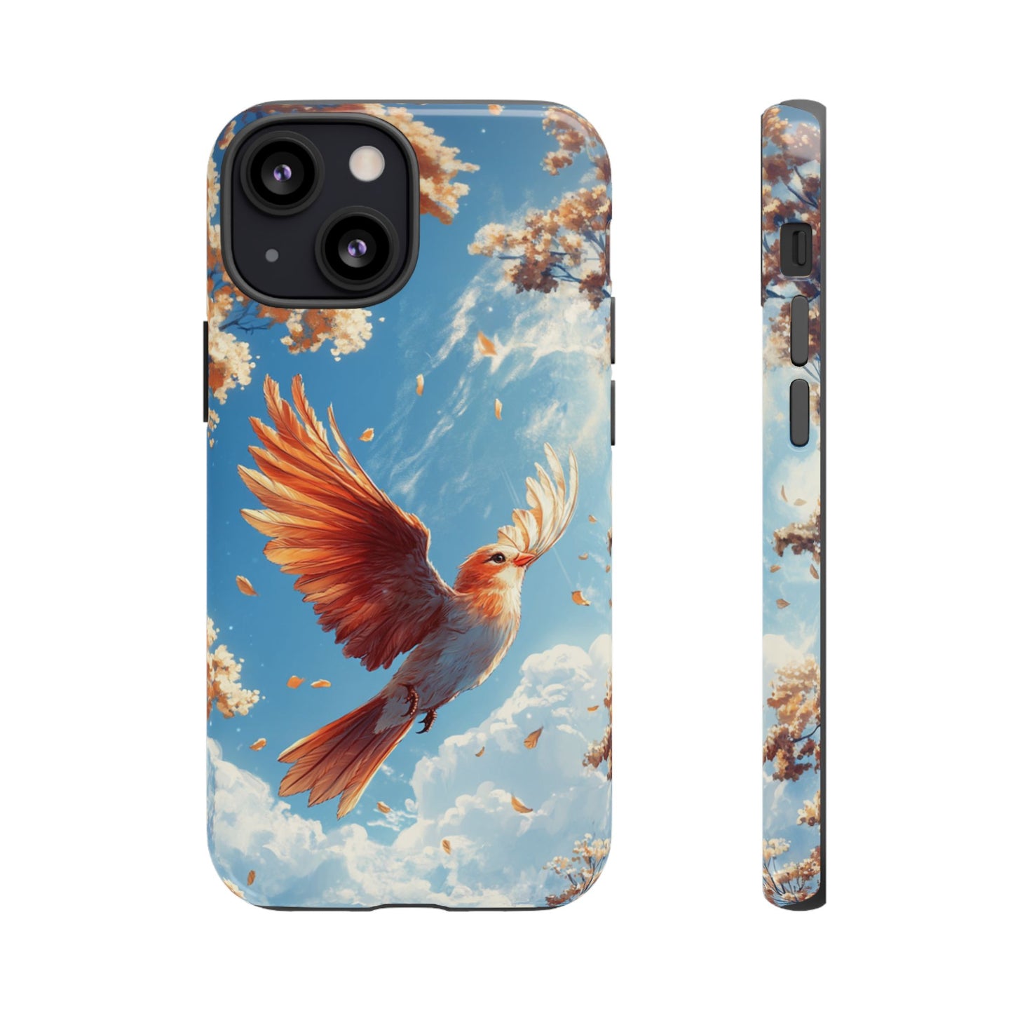 Autumn Skies Songbird – Tough iPhone Case