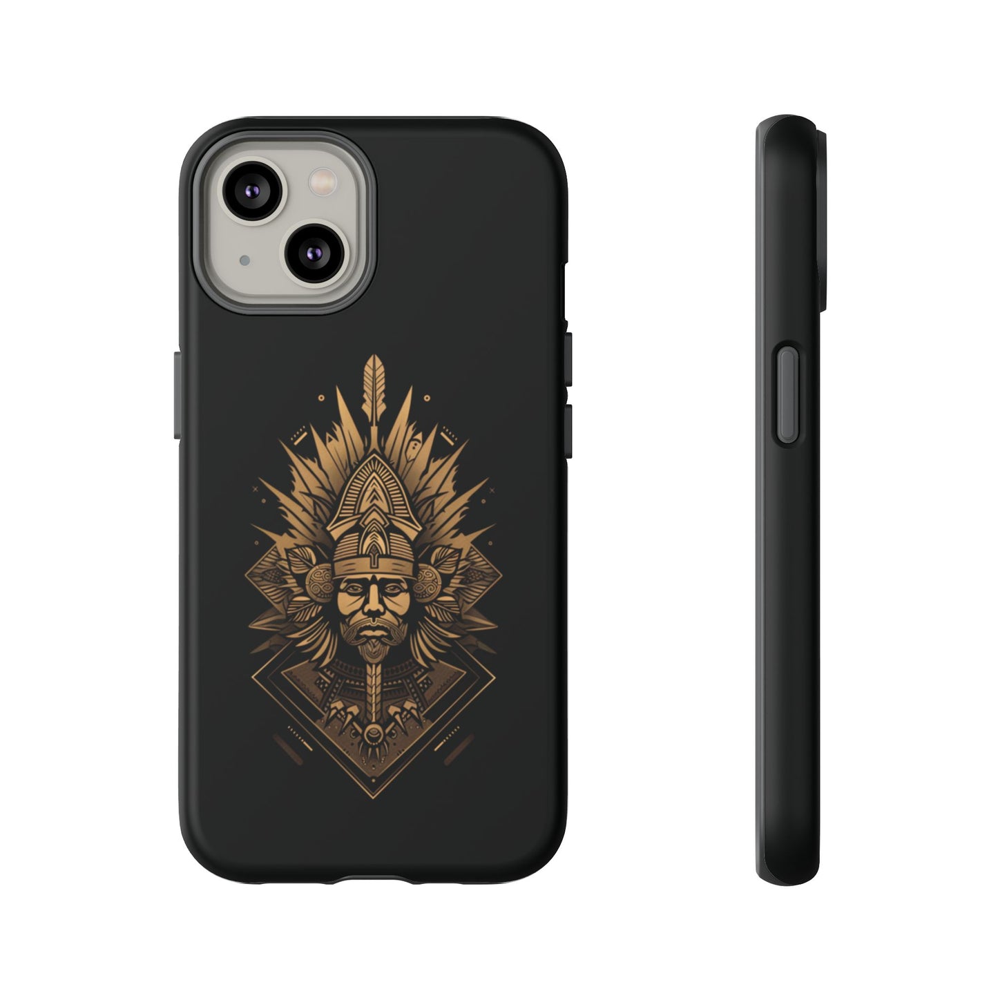 Golden Warrior Guardian - iPhone, Google Pixel, Samsung Galaxy